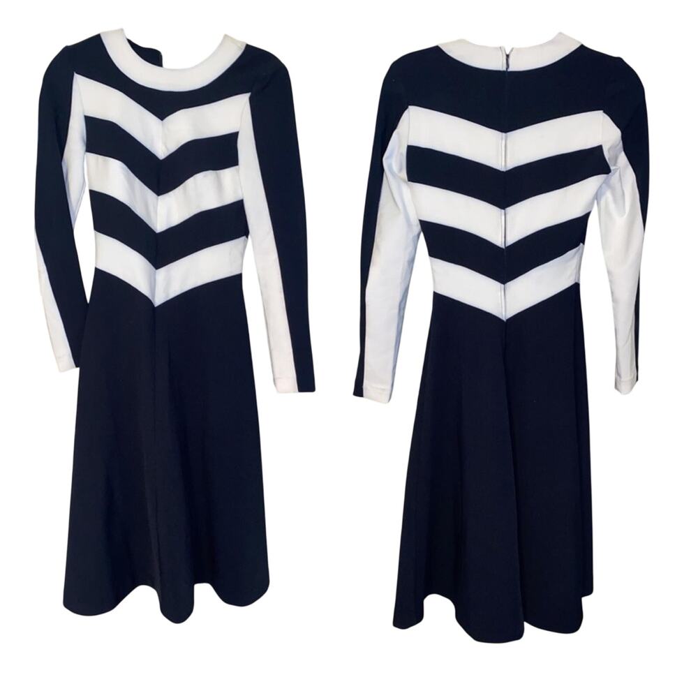 BCL Striped Dress with Color Blocks - Long Sleeve - Picture 2 of 15